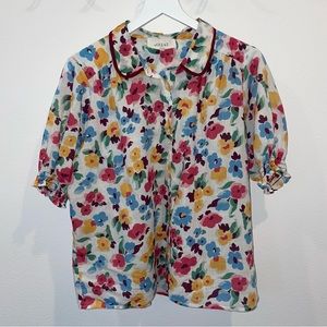 The GREAT. Floral Top